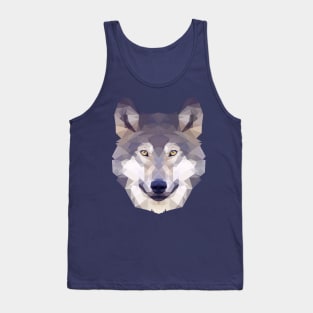 Geometric wolf Tank Top